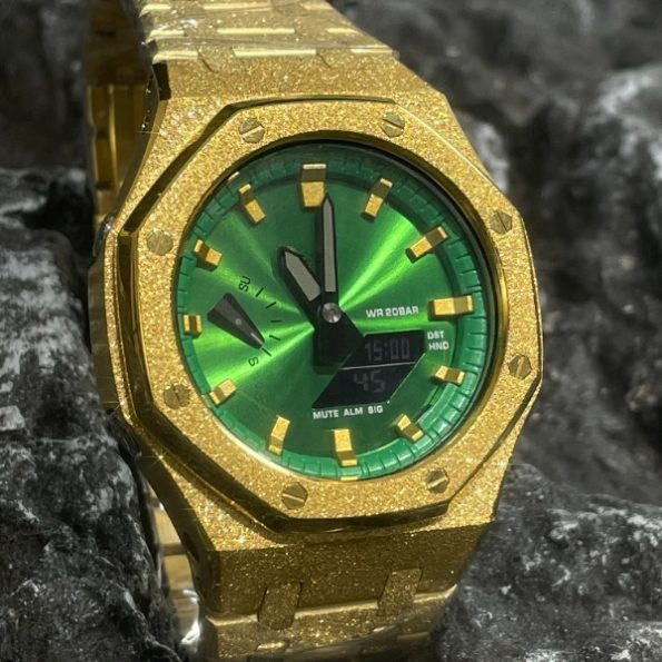 Ga2100 Green Dial Watch