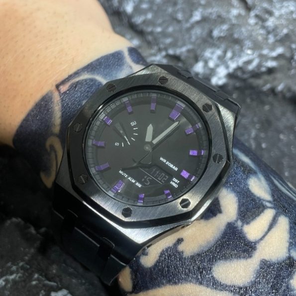 Ga2100 Purple Scale Watch