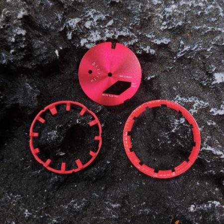 Ga2100 Dial Set All Red Set