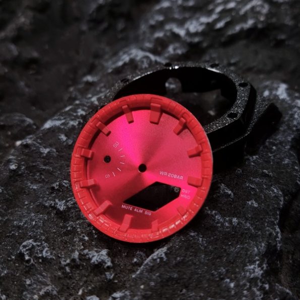 Ga2100 Dial Set All Red Set