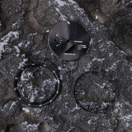 Ga2100 Dial Set Black With Grey Set