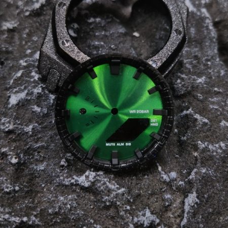Ga2100 Dial Set Green Dial Black Hour Marker Inner Bezel