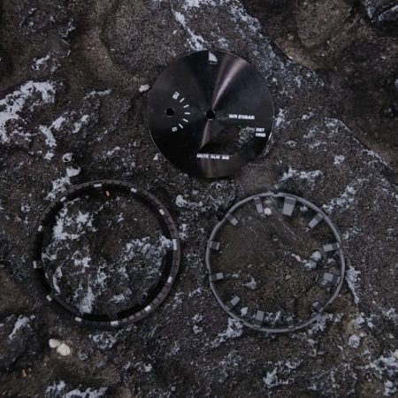 Ga2100 Dial Set Grey Hour Marker Black Mirror Dial And Inner Bezel