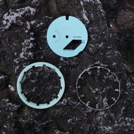 Ga2100 Dial Set Ice Blue Inner Bezel Tiffany Blue Inner Bezel Silver Hour Marker
