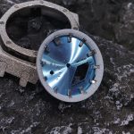Ga2100 Dial Set Light Blue Dial White Inner Bezel Silver Hour Marker