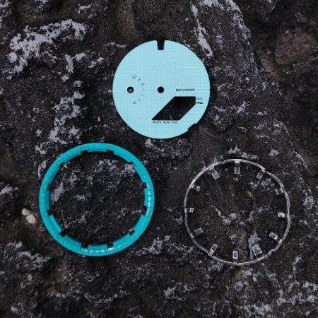 Ga2100 Dial Set Tiffany Blue Dial And Inner Bezel Silver Hour Marker