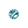 Lake Blue Glitter Dial