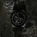 Ga2100 All Black Watch With 2 Tones Bezel