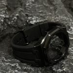 Ga2100 Black Polish Bezel Black Rubber Strap