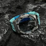 Ga2100 Diamond Ring Silver Case Tiffany Rubber Band 