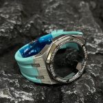 Ga2100 Diamond Ring Silver Case Tiffany Rubber Band