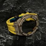 Ga2100 Gold Diamond Case Yellow Rubber Strap