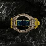 Ga2100 Gold Diamond Case Yellow Rubber Strap
