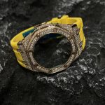 Ga2100 Gold Diamond Case Yellow Rubber Strap