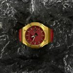 Ga2100 Gold & Red Watch Mod