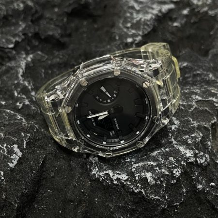 Ga2100 Mod Black Core Transparent Tpu Case 