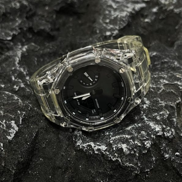 Ga2100 Mod Black Core Transparent Tpu Case