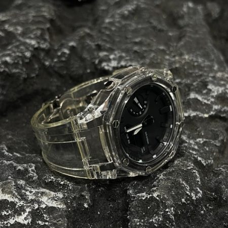 Ga2100 Mod Black Core Transparent Tpu Case