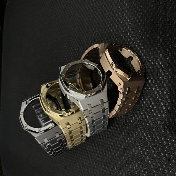 Ga2100 Matte Steel Strap
