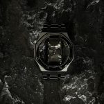 Ga2100 Matte Steel Strap Black