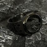 Ga2100 Matte Steel Strap Black 
