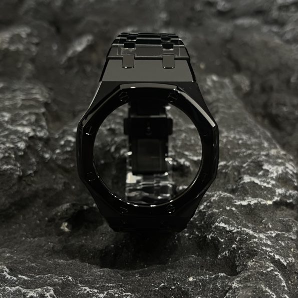 Ga2100 Matte Steel Strap Black