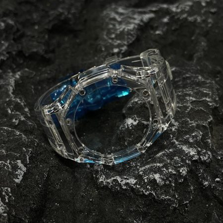Ga2100 Mod Kit All Transparent Case Bezel Rubber Strap 