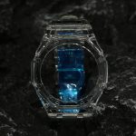 Ga2100 Mod Kit All Transparent Case Bezel Rubber Strap