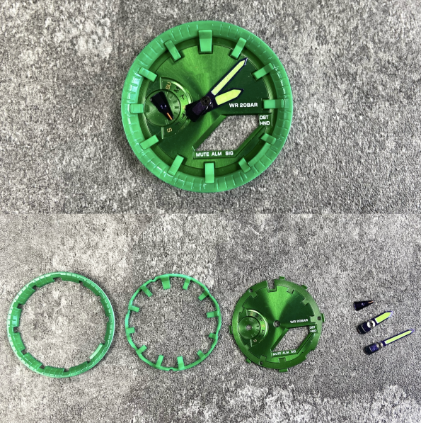 Ga2100 Pure Green 4 Piece Set