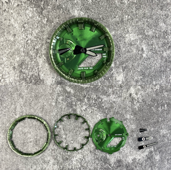 Ga2100 Pure Green 4 Piece Set