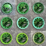 Ga2100 Pure Green 4 Piece Set