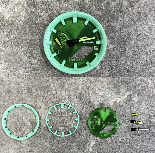 Ga2100 Pure Green 4 Piece Set