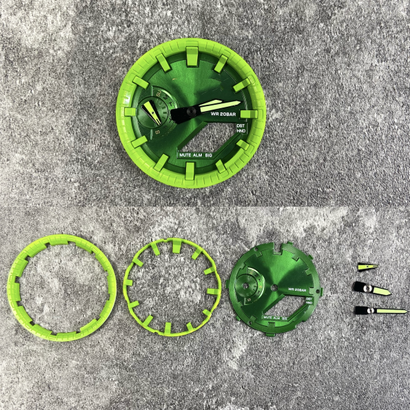 Ga2100 Pure Green 4 Piece Set