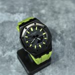 Ga2100 Grass Green Strap Hour Marker Black Matte Case Dial
