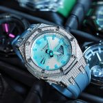Ga2100 Haze Blue Strap Tiffany Blue Dial Watch 