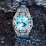 Ga2100 Haze Blue Strap Tiffany Blue Dial Watch