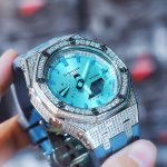 Ga2100 Haze Blue Strap Tiffany Blue Dial Watch