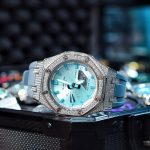 Ga2100 Haze Blue Strap Tiffany Blue Dial Watch