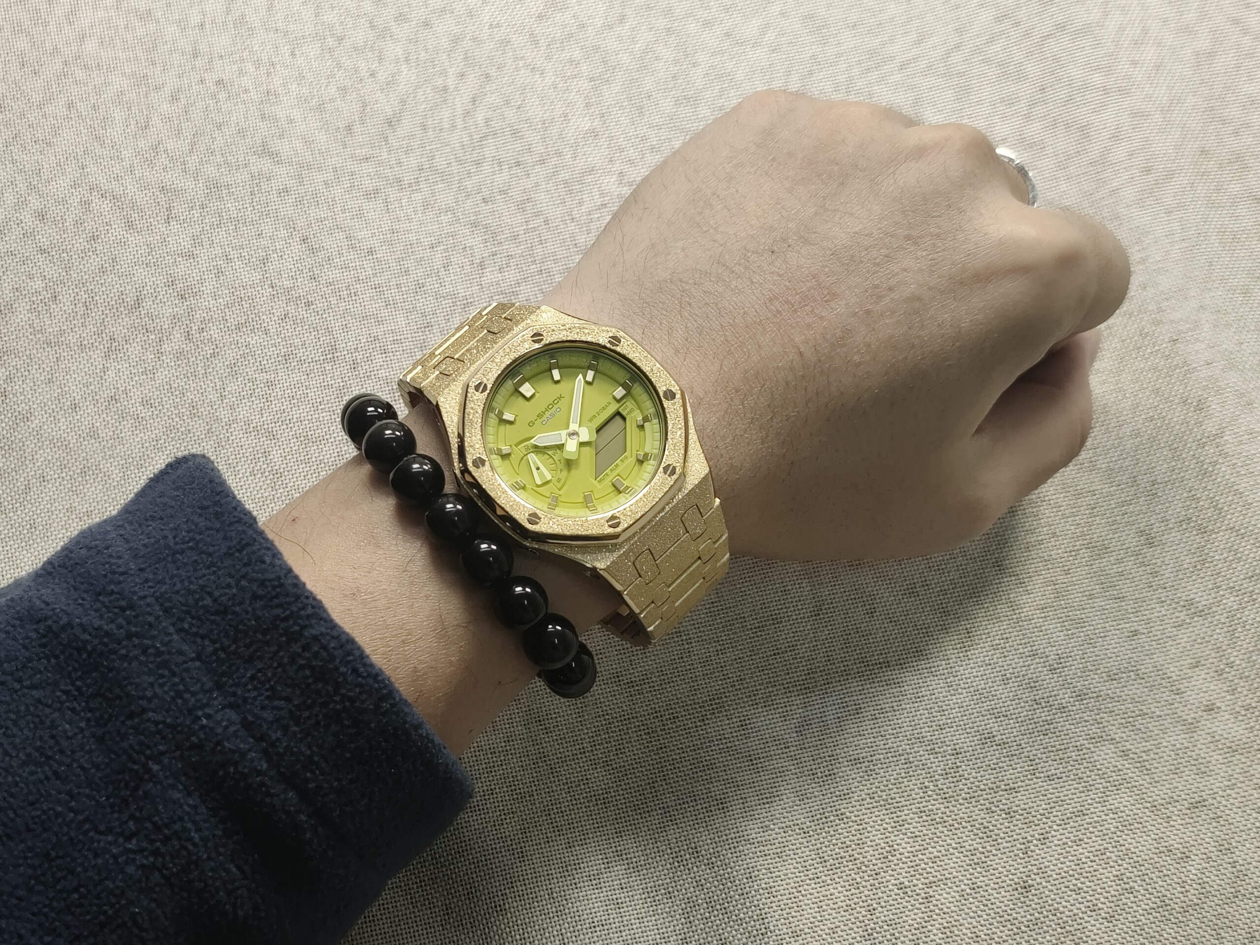 GA2100 Gold Neon Green outdoor