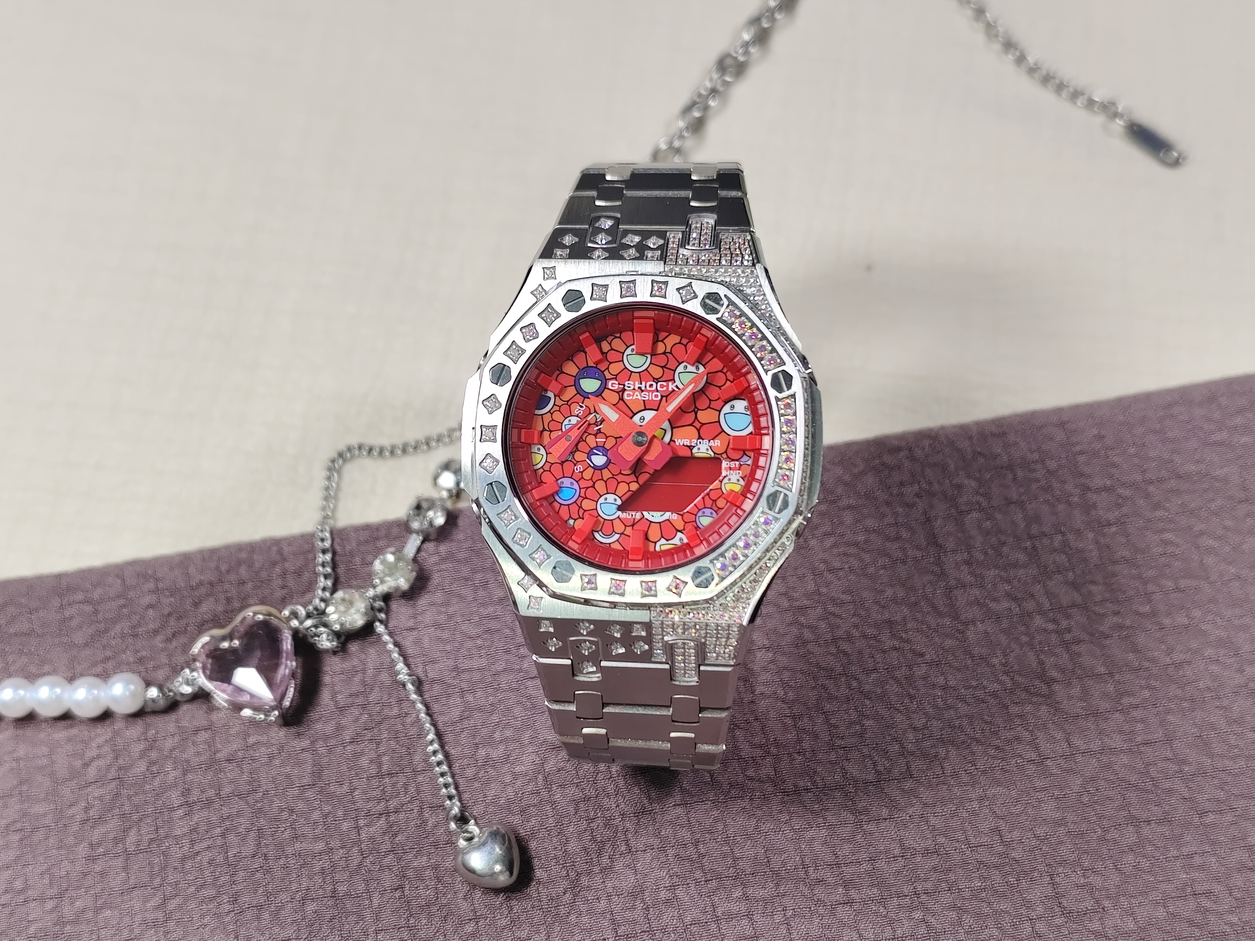 GA2100 Diamond Silver Hero