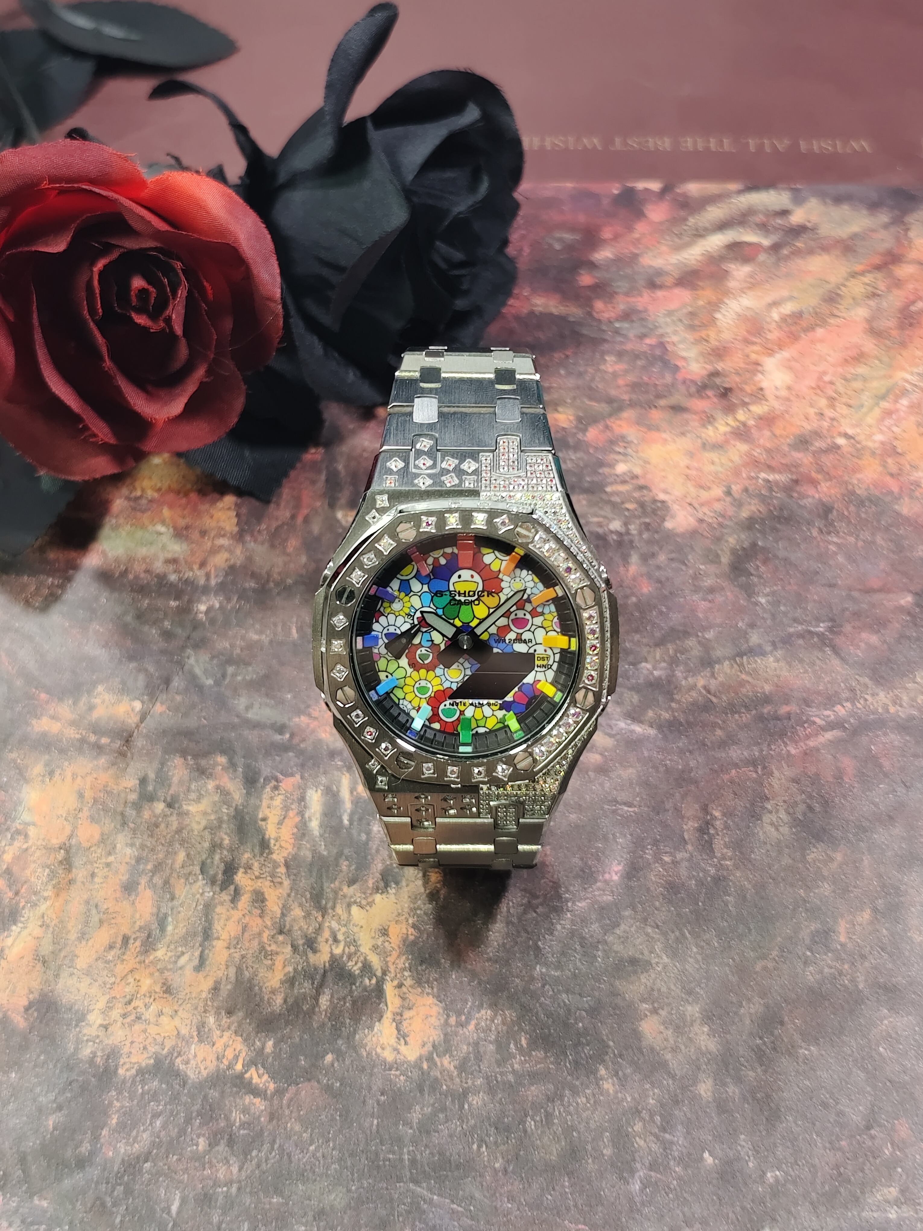 GA2100 Murakami Diamond Detail