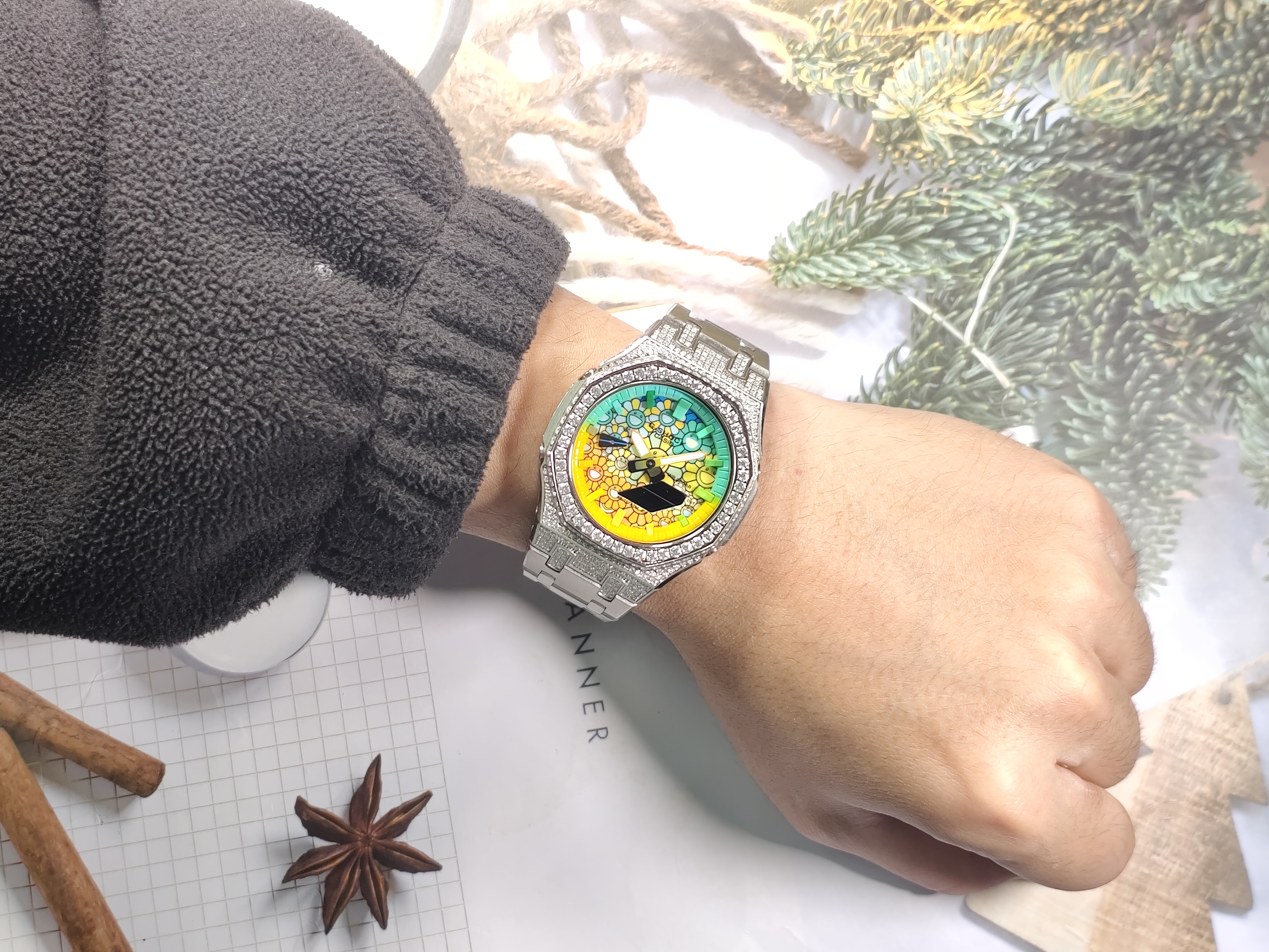 GA2100 Murakami Rainbow Wrist Shot