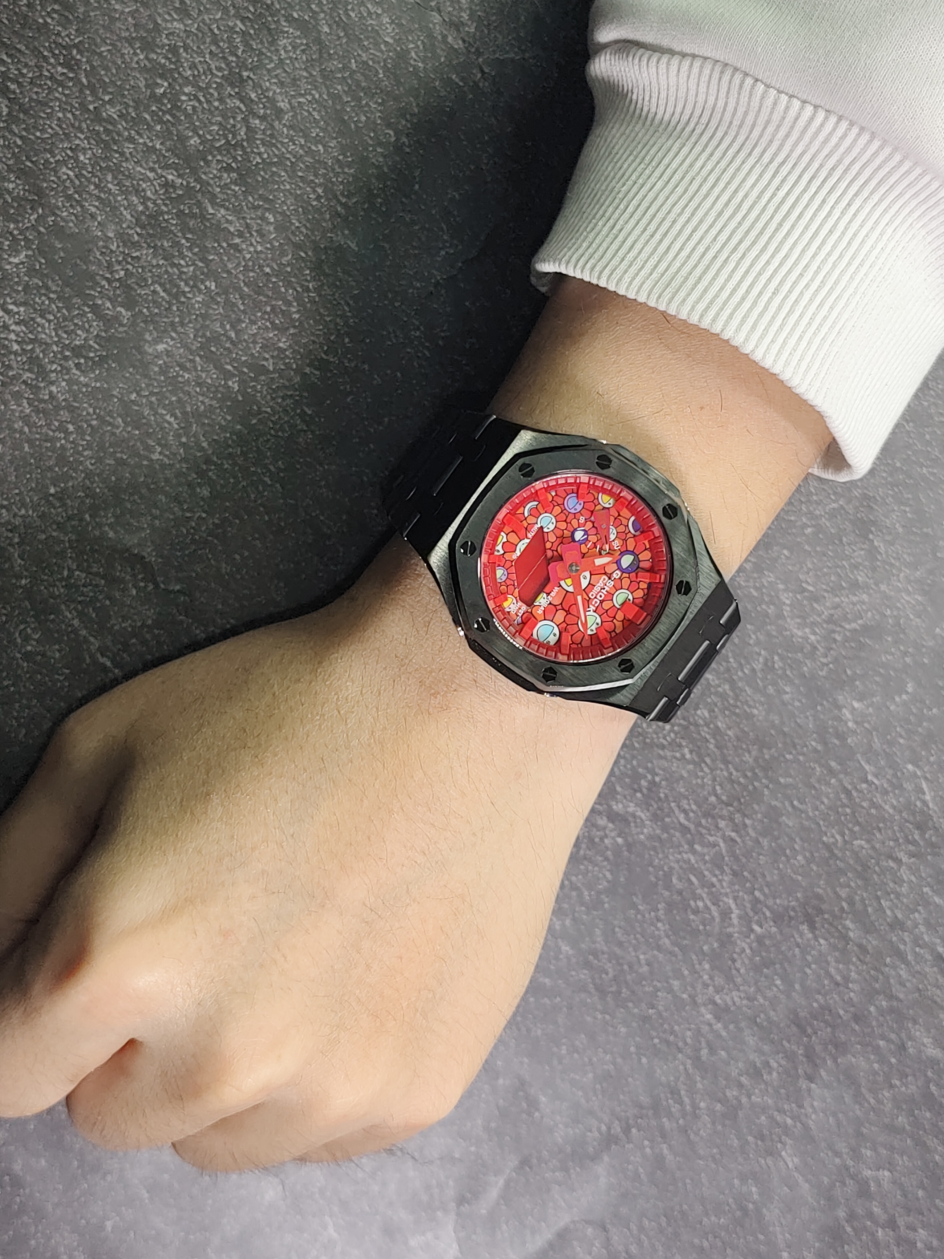 GA2100 Murakami Red Flower