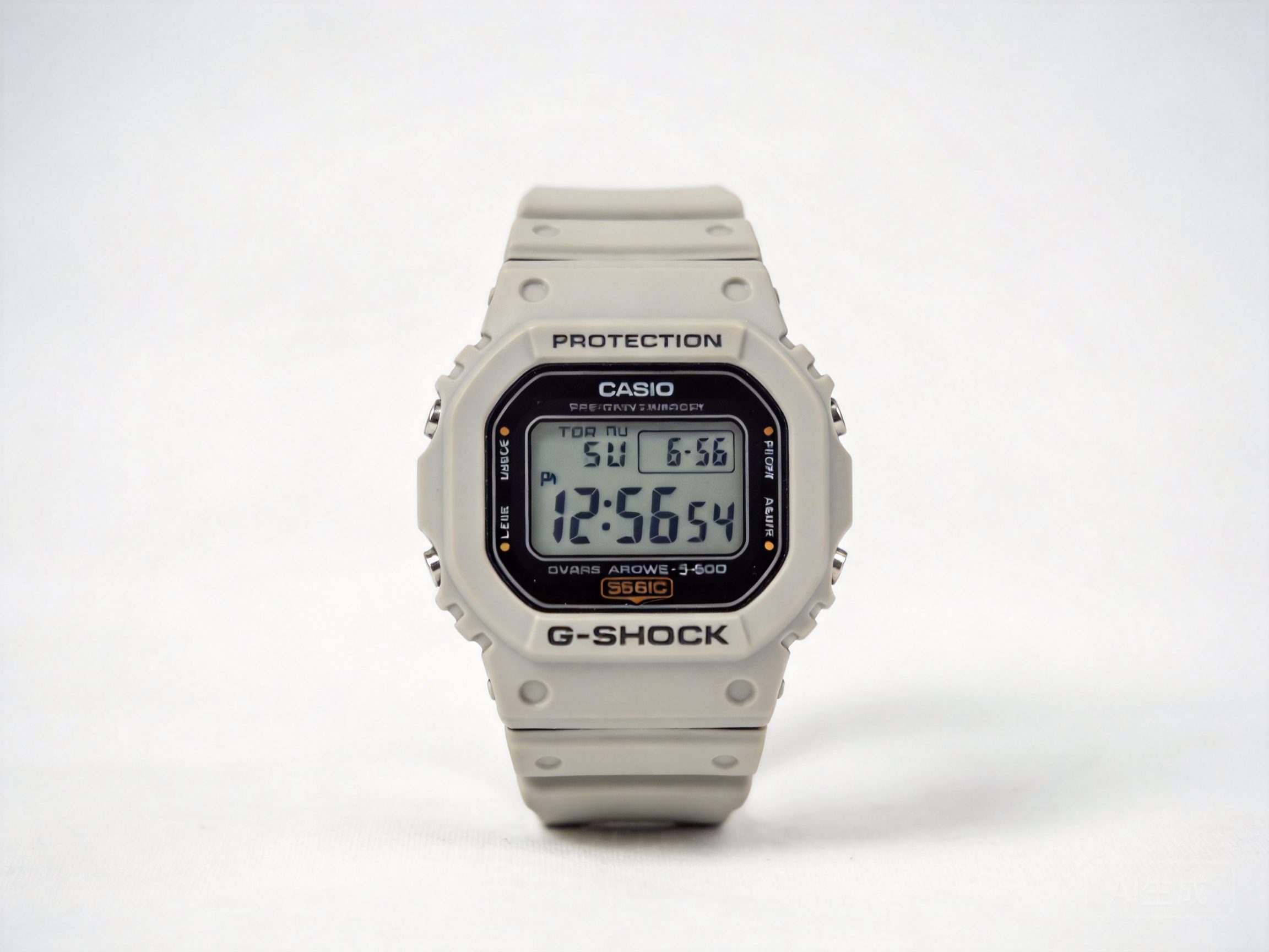 DW-5600 stealth black mod with negative display