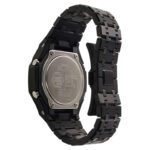 Hero Ga2100 Black Bracelet Black Bezel Green Purple Dial