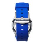 Hero Ga2100 Blue Rubber Clear Case Black Dial