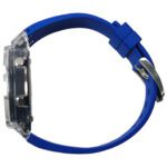 Hero Ga2100 Blue Rubber Clear Case Black Dial V2