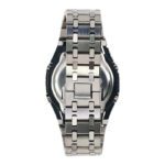 Hero Ga2100 Silver Bracelet White Dial Purple Accent