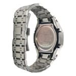Hero Ga2100 Silver Bracelet White Dial Purple Accent