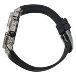 Hero Ga2100 Diamond Bezel Light Up Black Dial Black Rubber V2